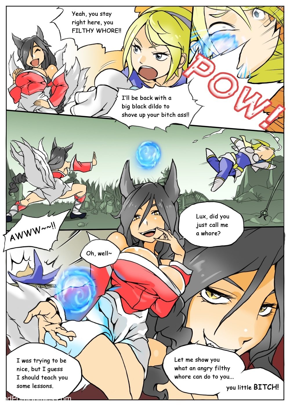 Kimmundo- Lux gets Ganked3 free sex comic